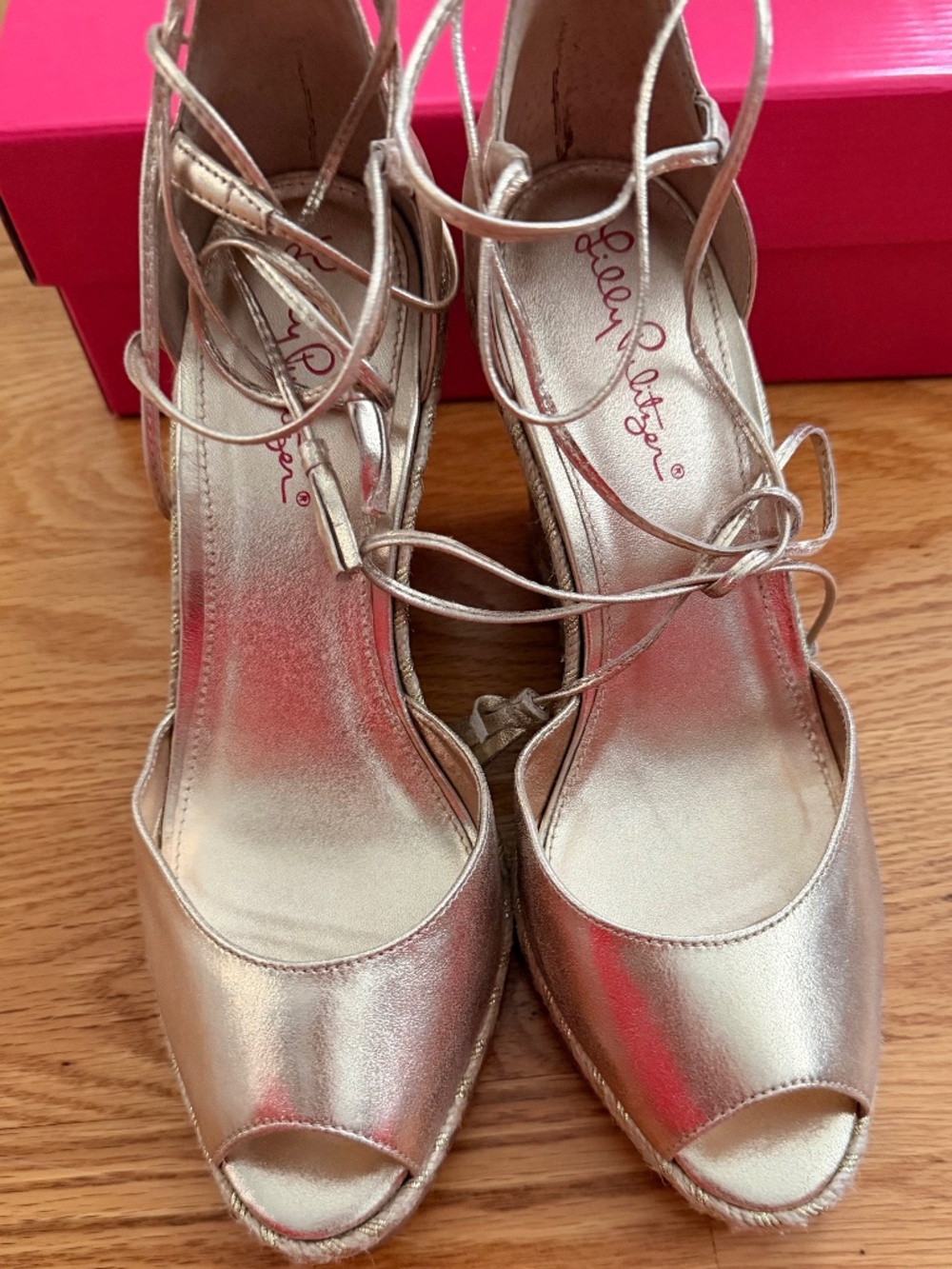 Lilly Pulitzer Aleena Wedge (8) - Picture 12 of 16